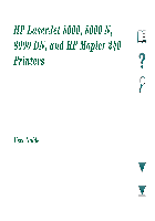 Impresoras HP LASERJET 8000 N Manual de usuario